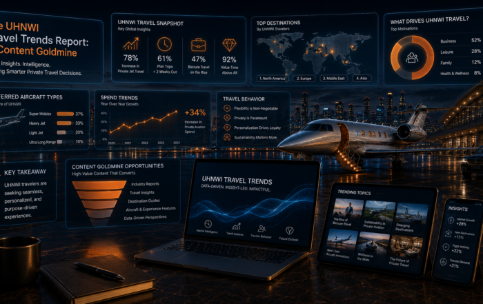 The UHNWI Travel Trends Report: A Content Goldmine.