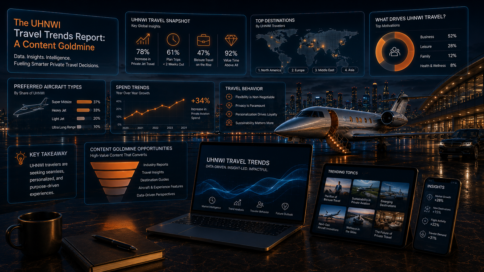 The UHNWI Travel Trends Report: A Content Goldmine.