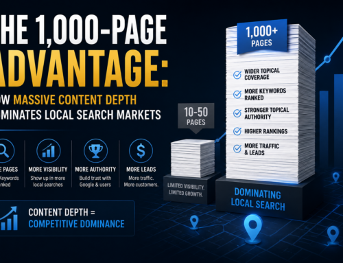 The 1,000-Page Advantage: How Massive Content Depth Dominates Local Search Markets