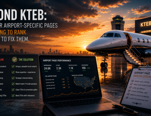 Beyond KTEB: Why Your Airport-Specific Pages Are Failing to Rank and How to Fix Them