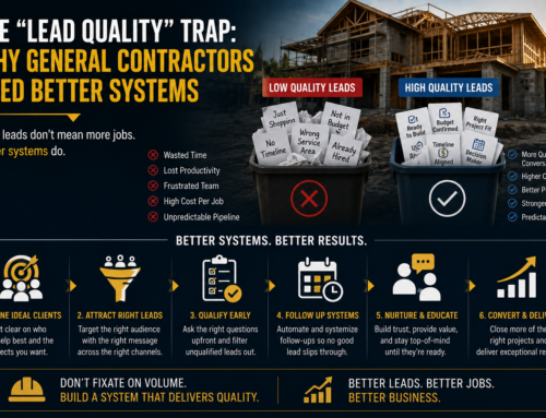 The “Lead Quality” Trap: Why General Contractors Need Better Systems