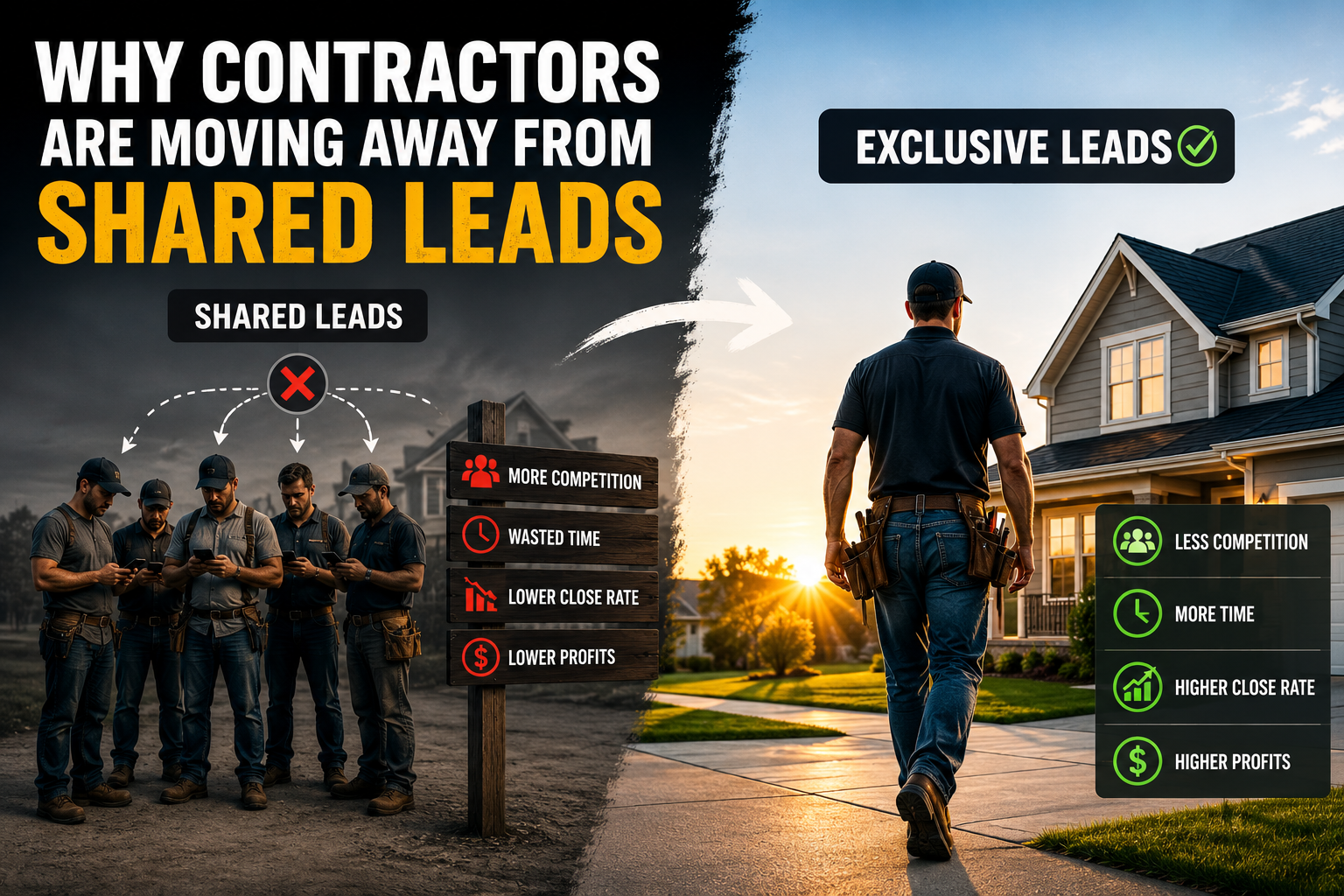 Shared Leads for Contractors