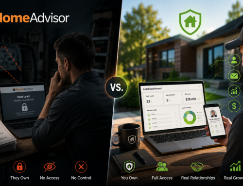 HomeAdvisor vs. Your Own Lead System: Who Owns Your Customer Data?