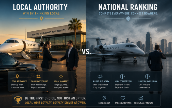 Regional Charter Operator SEO