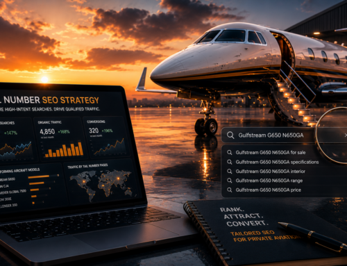 The Tail Number SEO Strategy: How to Capture High-Intent Aircraft Model Searches