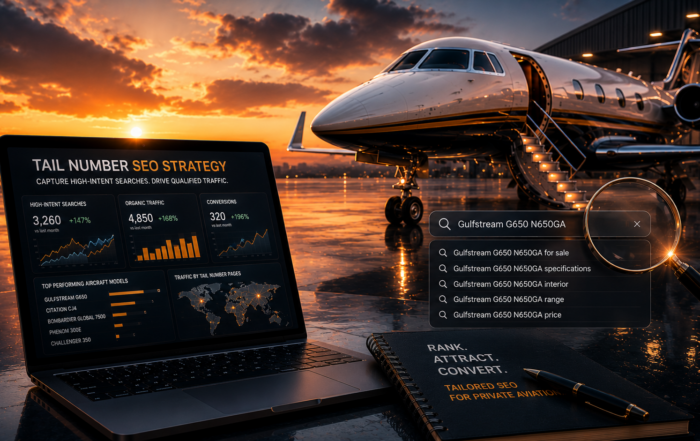 The Tail Number SEO Strategy: How to Capture High-Intent Aircraft Model Searches
