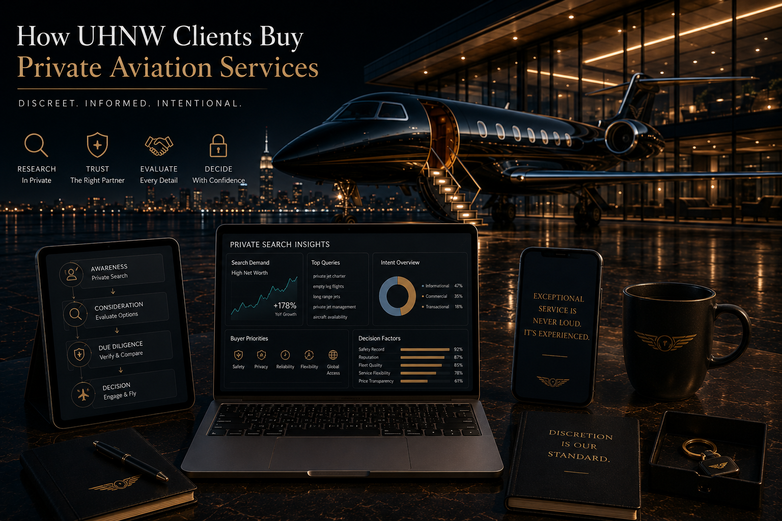 How UHNW Clients Buy Private Aviation Services