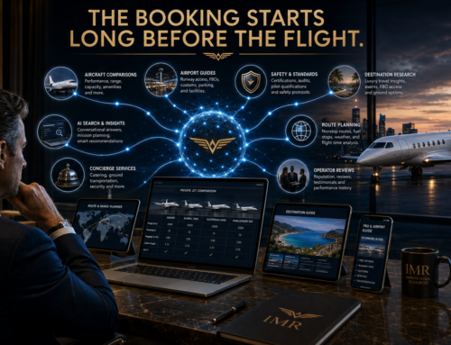 How Wealthy Clients Research Before Booking a Private Jet