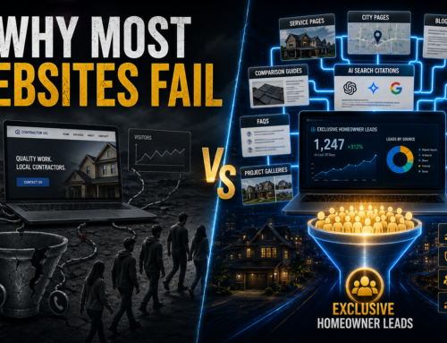 Why Most Contractor Websites Never Generate Leads