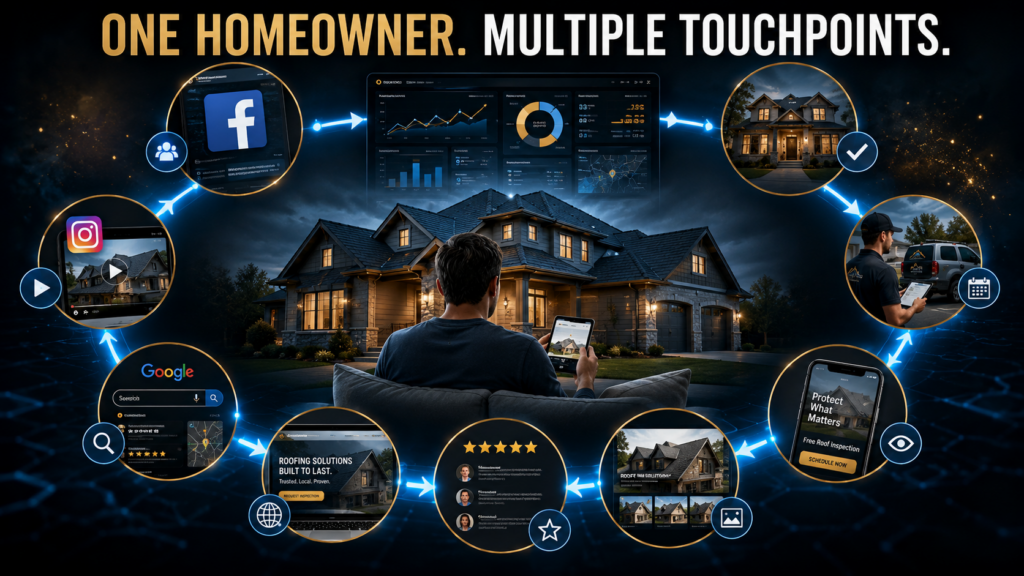 facebook vs google ads for roofers