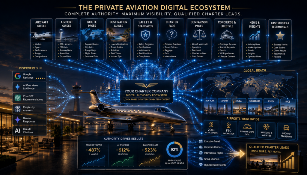 private aviation digital ecosystem