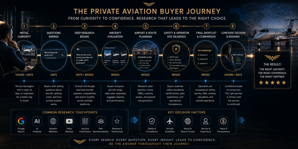 private aviation buyer timeline