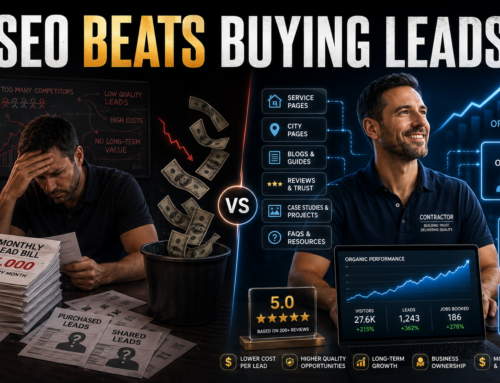 Why SEO Beats Buying Leads Every Month