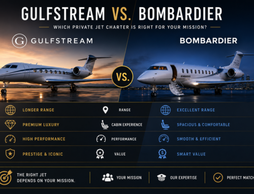 Gulfstream vs. Bombardier: Which Private Jet Charter Is Right for Your Mission?