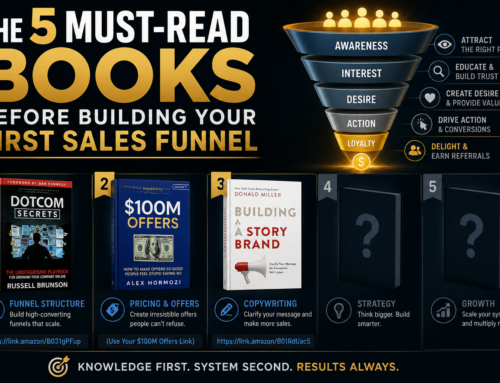 The 5 Must-Read Books Before Building Your First Sales Funnel