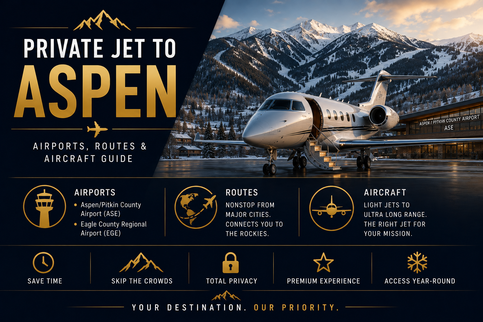 Private Jet to Aspen